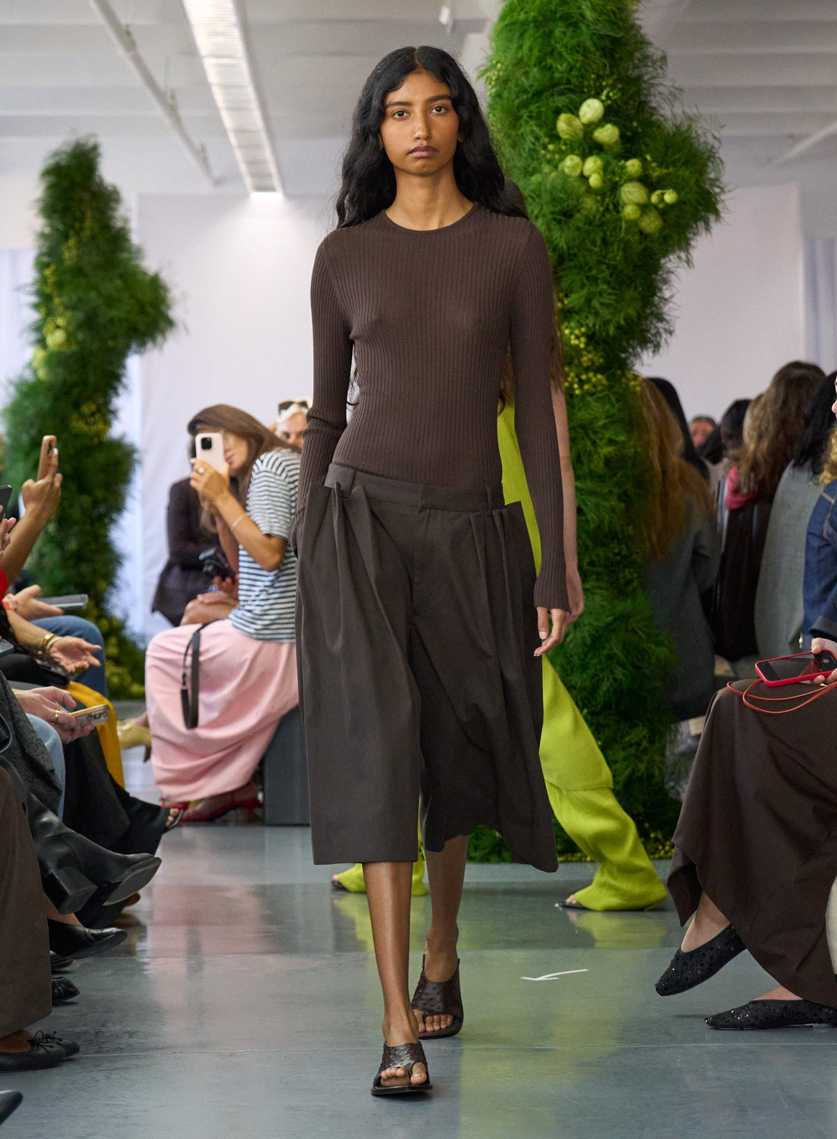 Ribbed Sweater Crewneck Pullover | Tibi Great Value