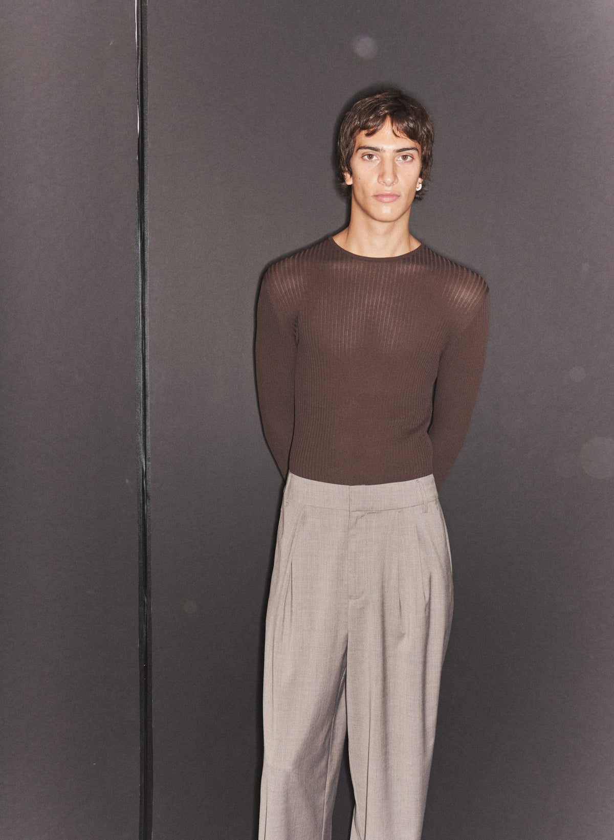 Ribbed Sweater Crewneck Pullover | Tibi Great Value