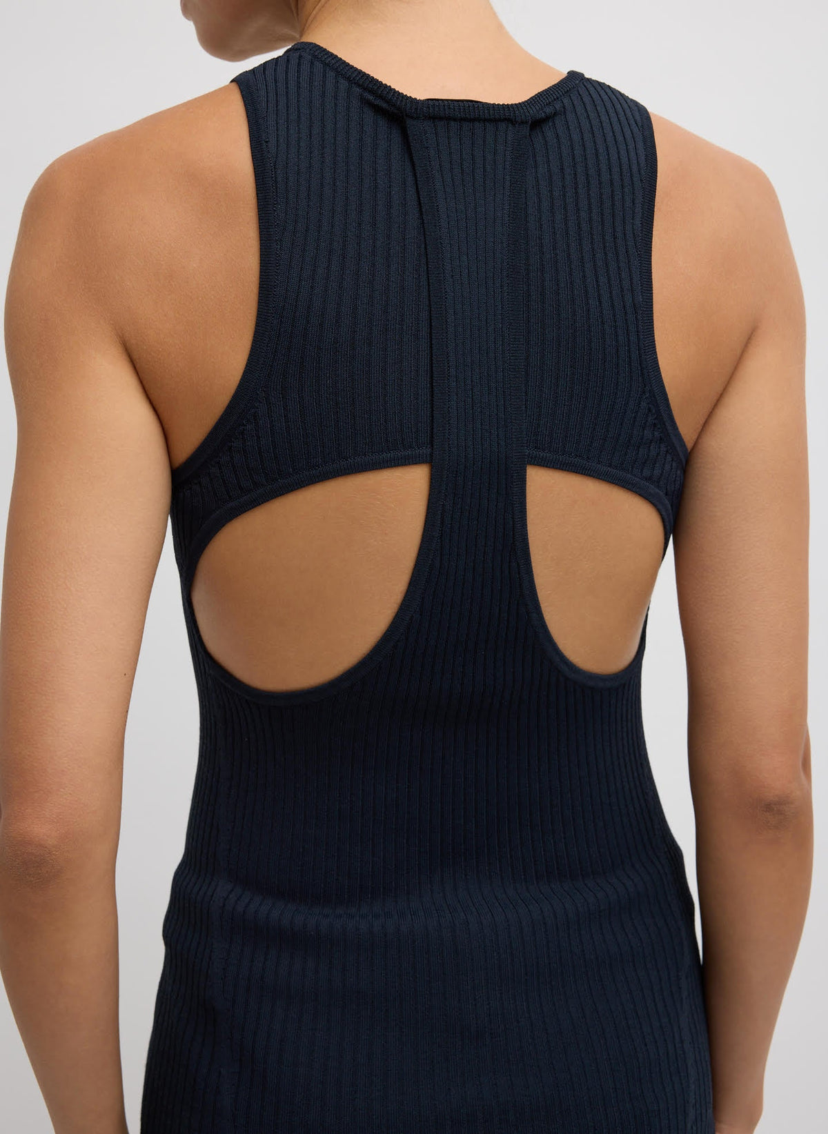 Ribbed Sweater Cut Out Tank | Tibi Smart Buy