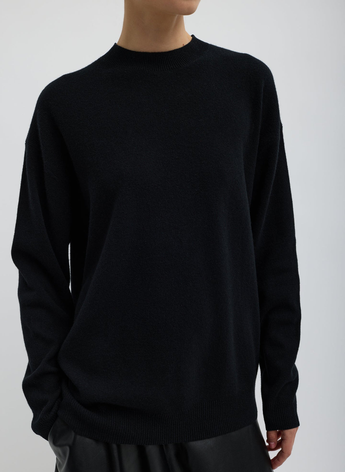 Anna Merino Wool Cut Out Racerback Pullover | Tibi Everyday