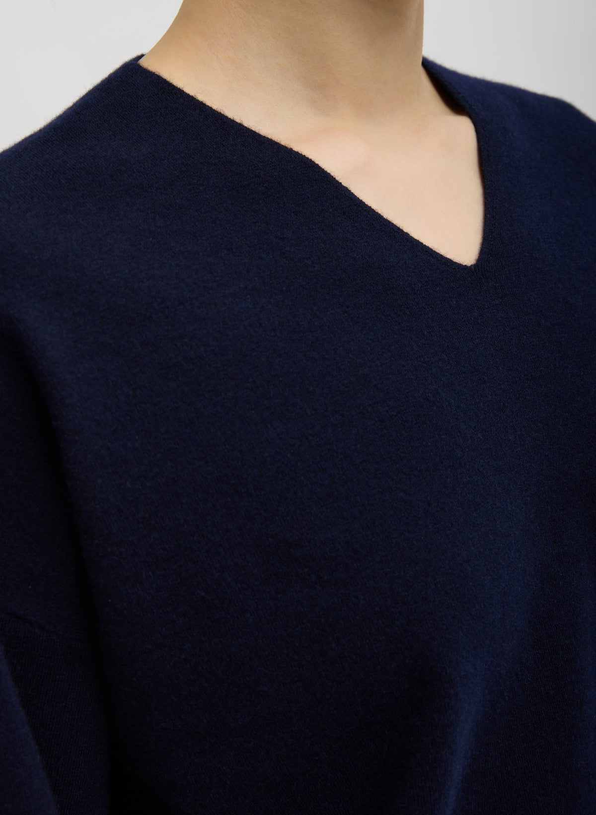 Double Faced Cashmere Oversized Easy Sweater | Tibi Hot Sale