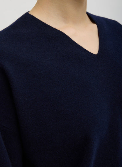 Double Faced Cashmere Oversized Easy Sweater | Tibi Hot Sale