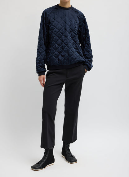 Cozy Quilting Sweatshirt | Tibi Exclusive