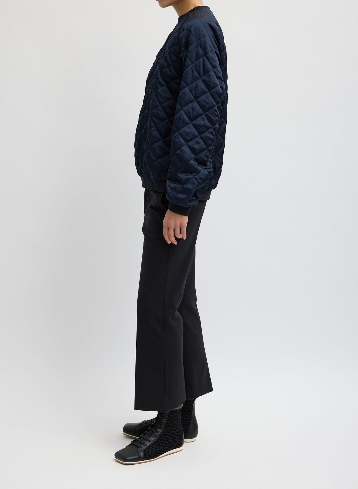 Cozy Quilting Sweatshirt | Tibi Exclusive
