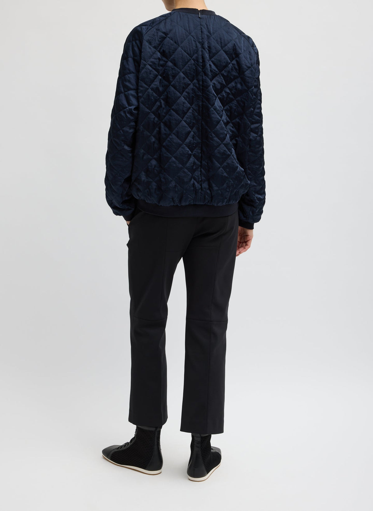 Cozy Quilting Sweatshirt | Tibi Exclusive