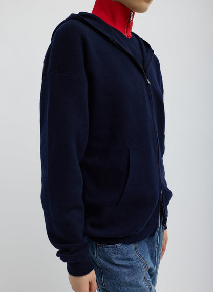 Double Faced Cashmere Hoodie | Tibi Latest