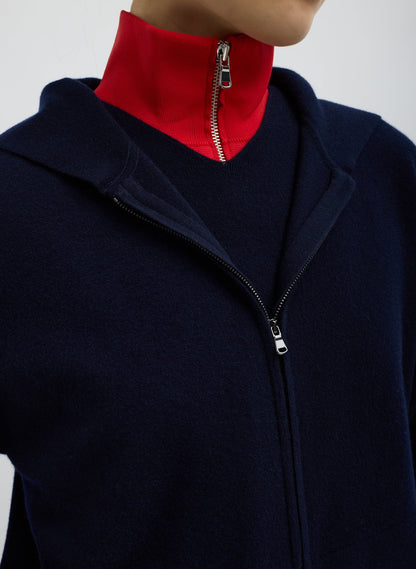 Double Faced Cashmere Hoodie | Tibi Latest