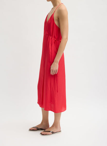 Summer Slip Wrap Dress | Tibi Latest