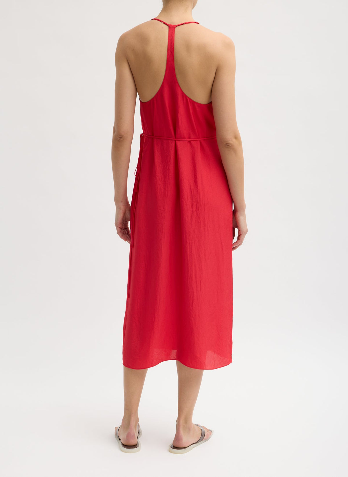 Summer Slip Wrap Dress | Tibi Latest