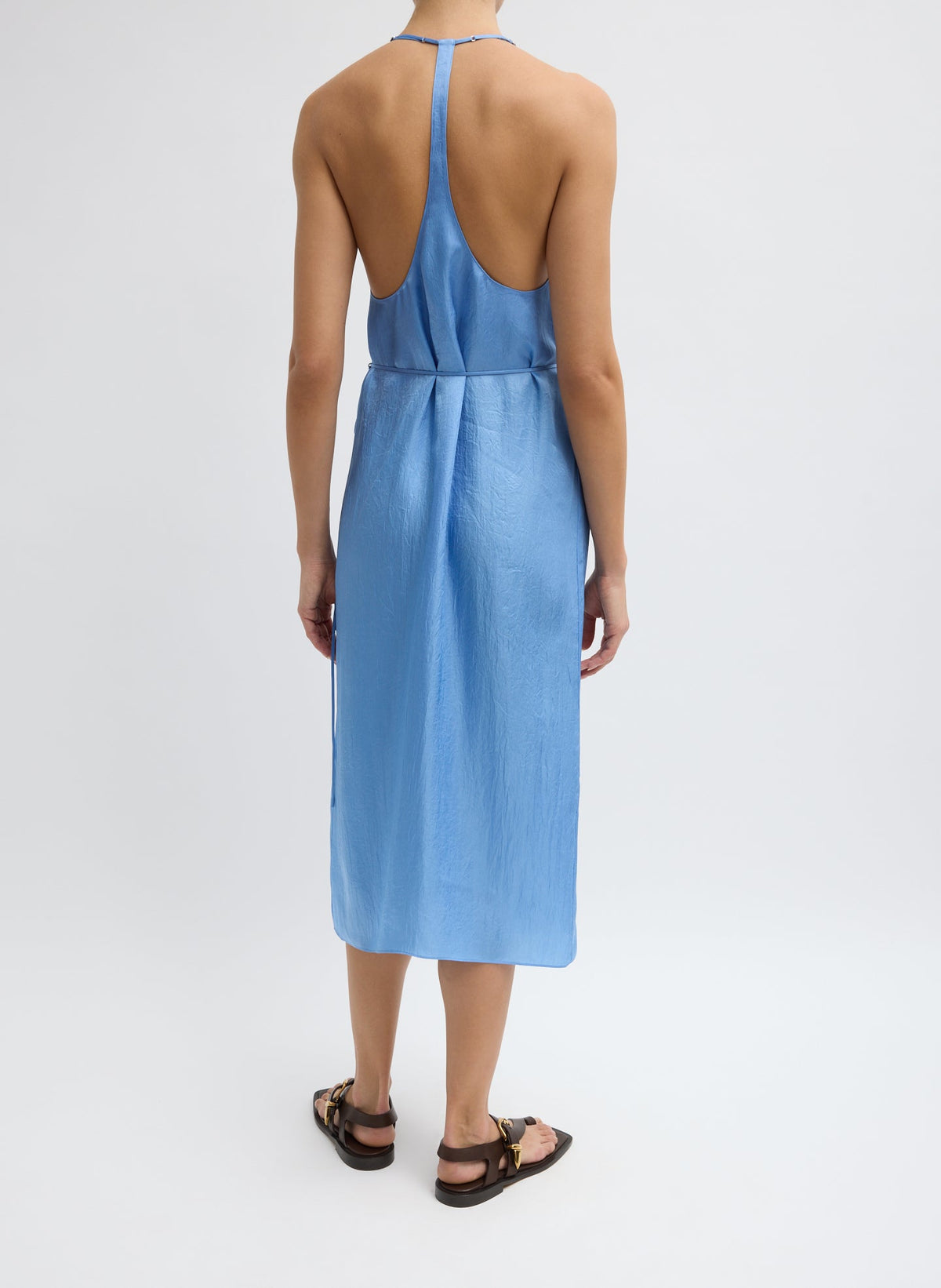 Summer Slip Wrap Dress | Tibi Everyday