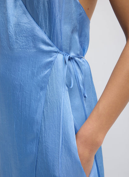 Summer Slip Wrap Dress | Tibi Everyday