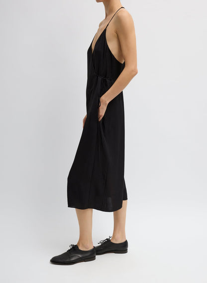 Summer Slip Wrap Dress | Tibi Latest