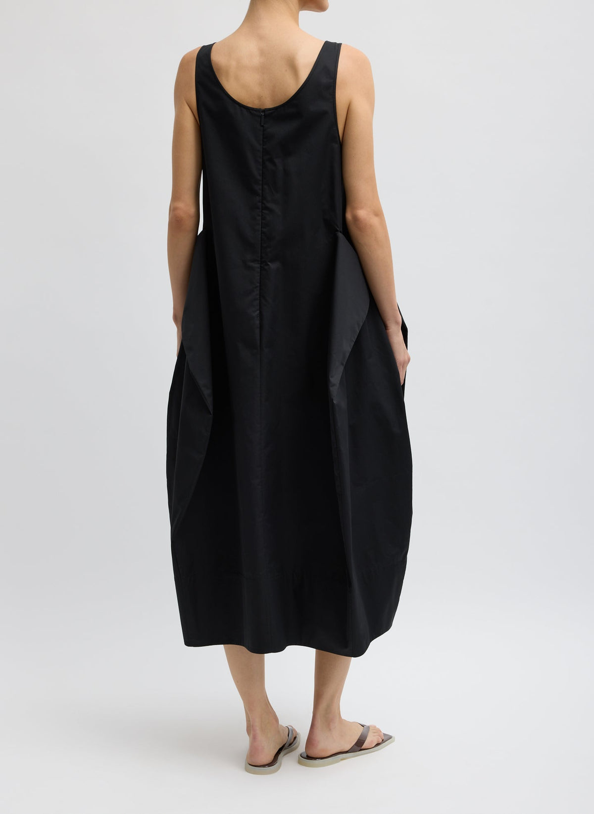 Eco Poplin Tank Dress | Tibi Trusted