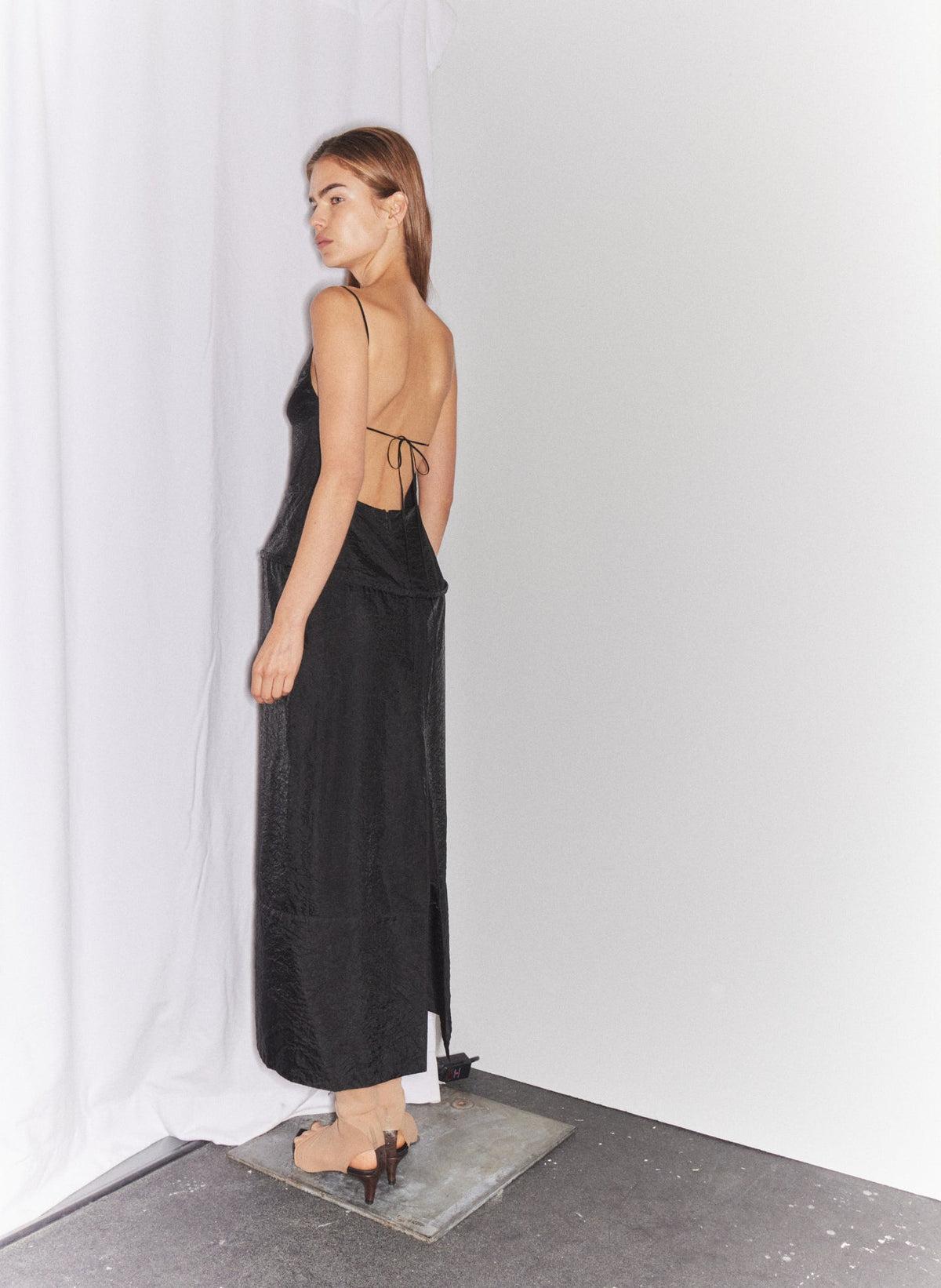 Chassis Hoop Strappy Dress | Tibi Trusted