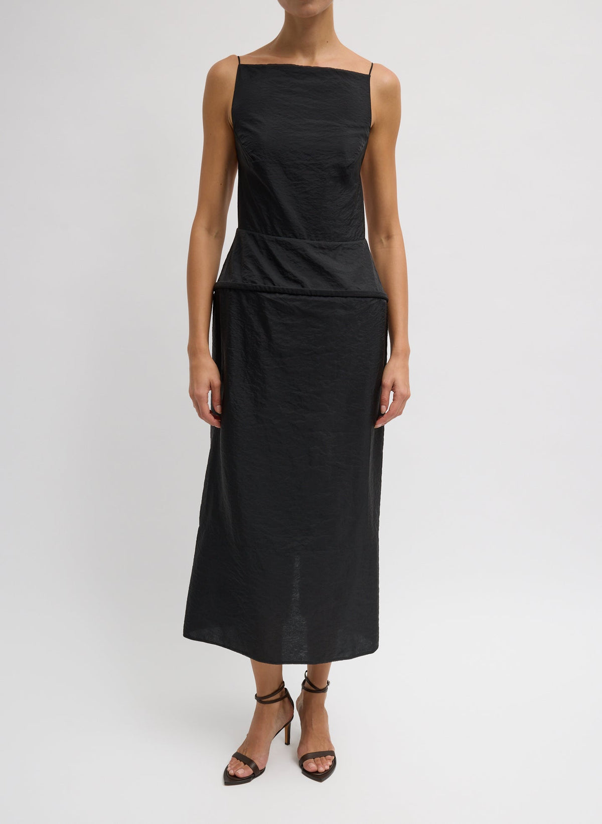 Chassis Hoop Strappy Dress | Tibi Trusted