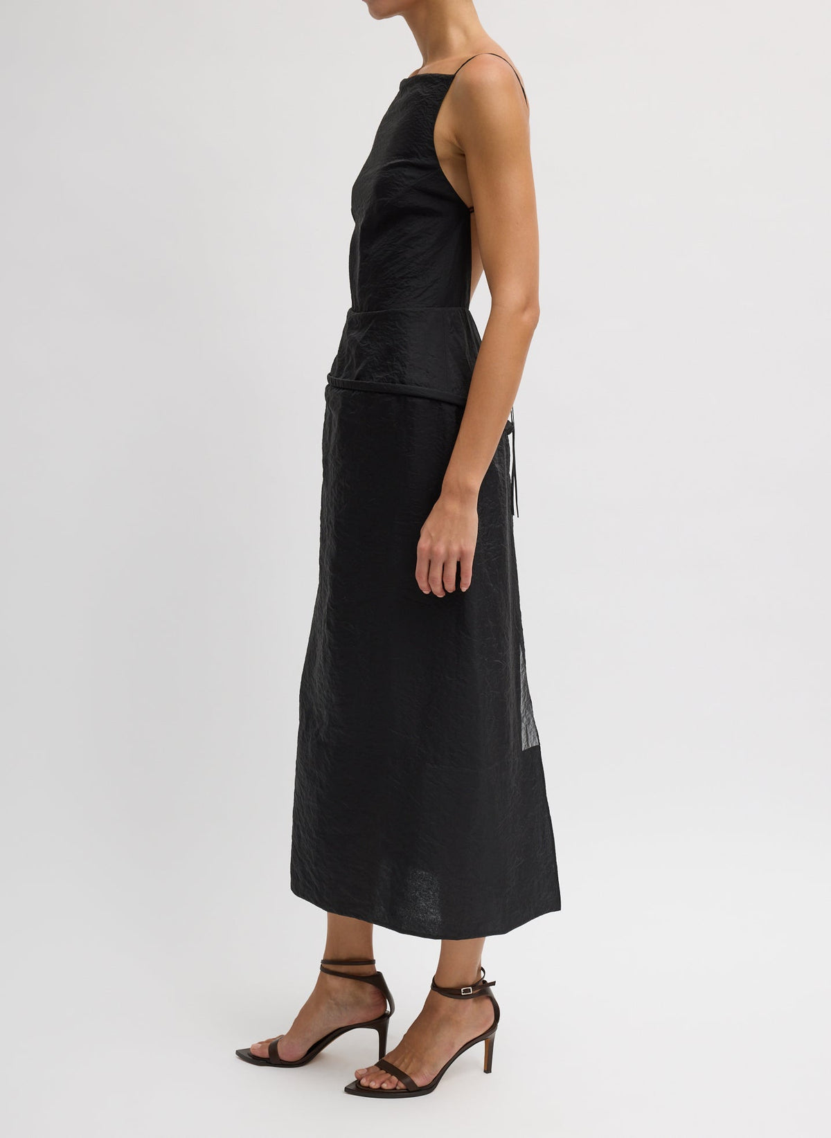 Chassis Hoop Strappy Dress | Tibi Trusted