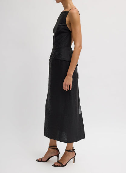 Chassis Hoop Strappy Dress | Tibi Trusted