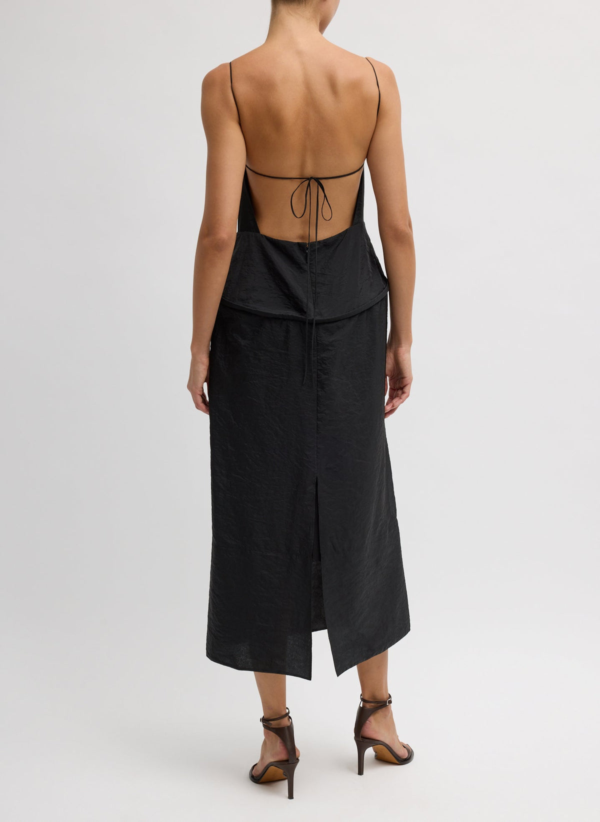 Chassis Hoop Strappy Dress | Tibi Trusted