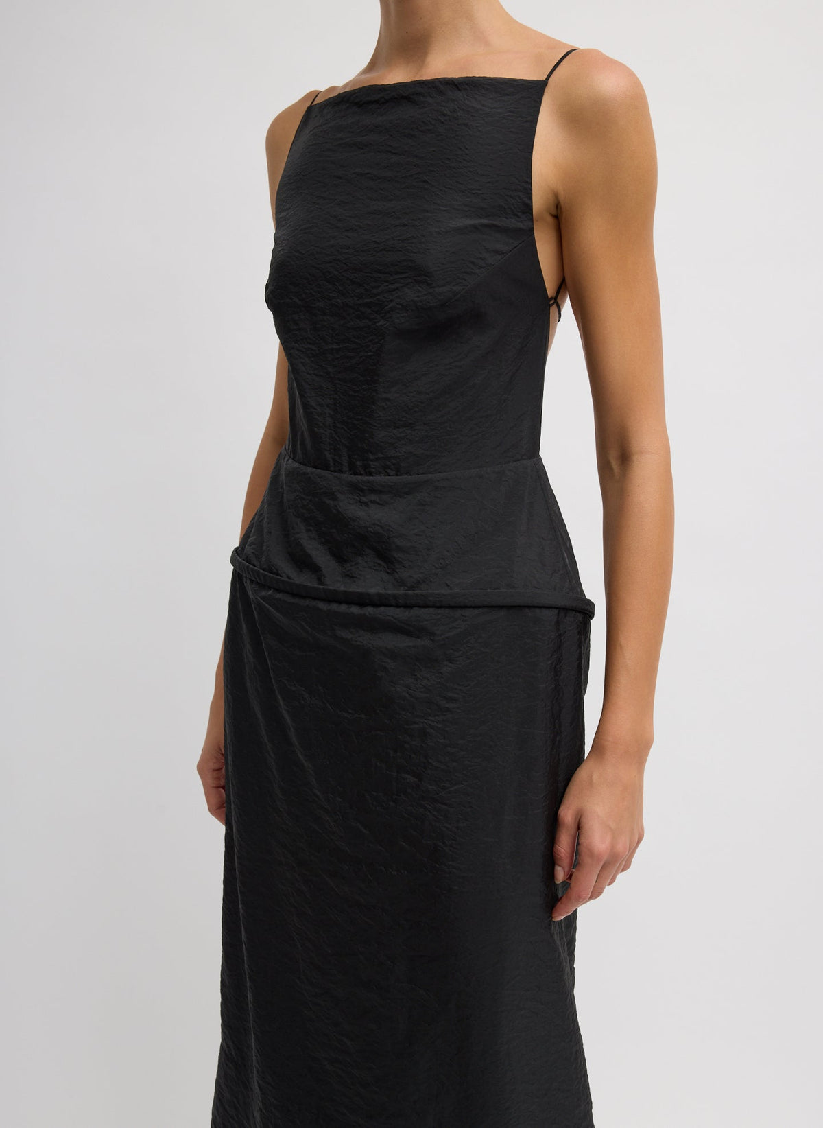 Chassis Hoop Strappy Dress | Tibi Trusted