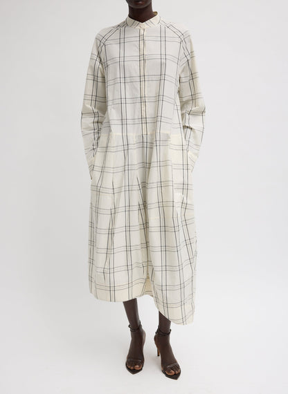 Russel Plaid Balloon Dress | Tibi Smart Buy