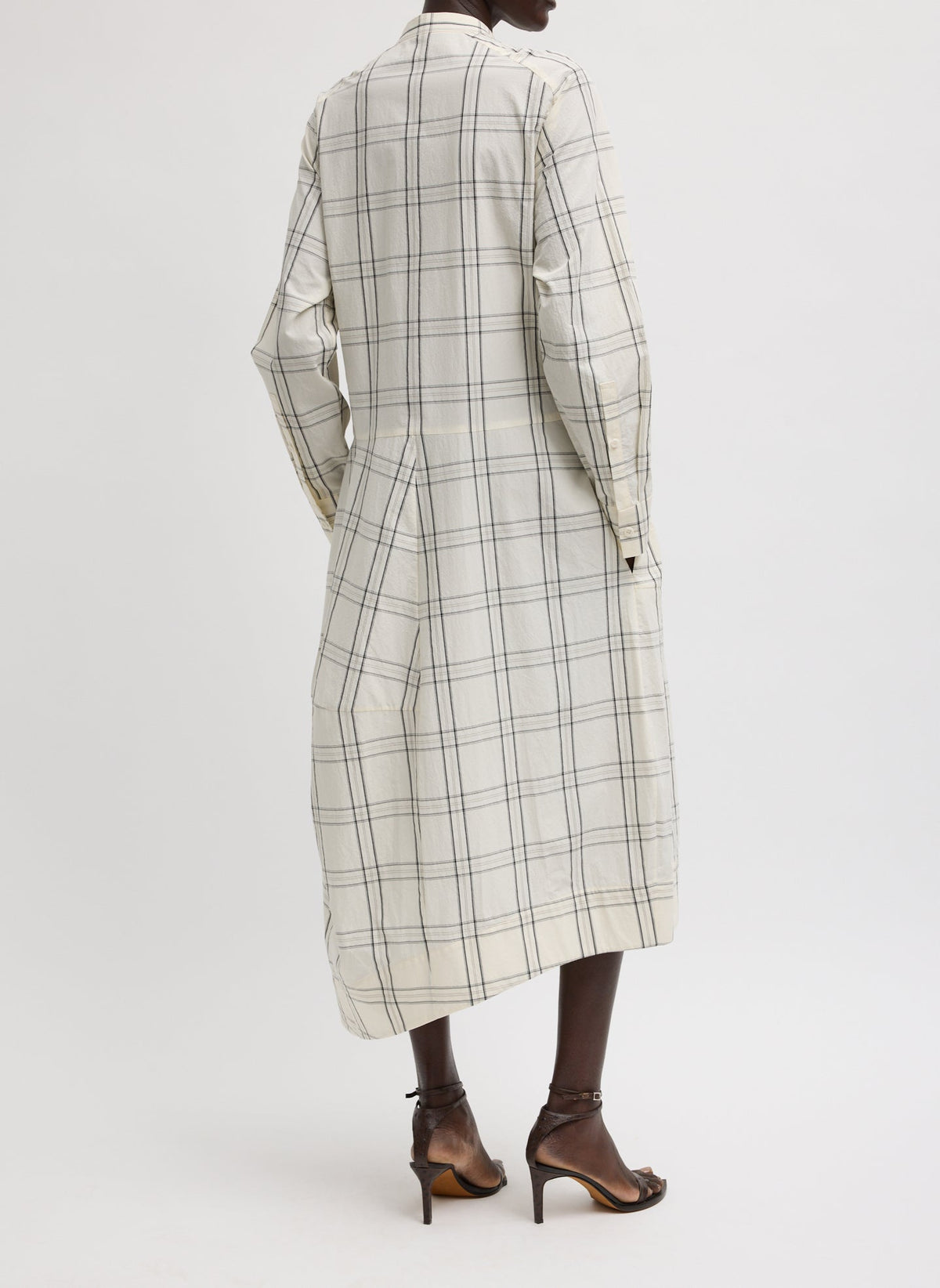 Russel Plaid Balloon Dress | Tibi Smart Buy