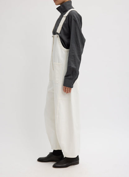White Denim Jumpsuit | Tibi Classic
