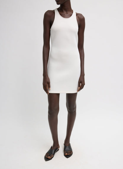 Bonded Viscose Sculpted Sleeveless Tunic Tank | Tibi Deals