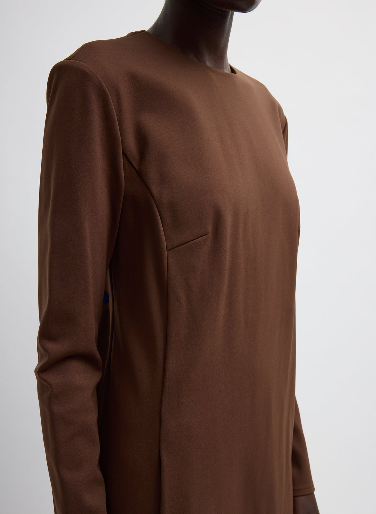Compact Ultra Stretch Knit Dress With Cut Out Back | Tibi Deals
