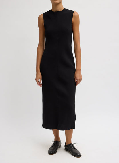 Viscose Plisse Sleeveless Bias Dress | Tibi Smart Buy