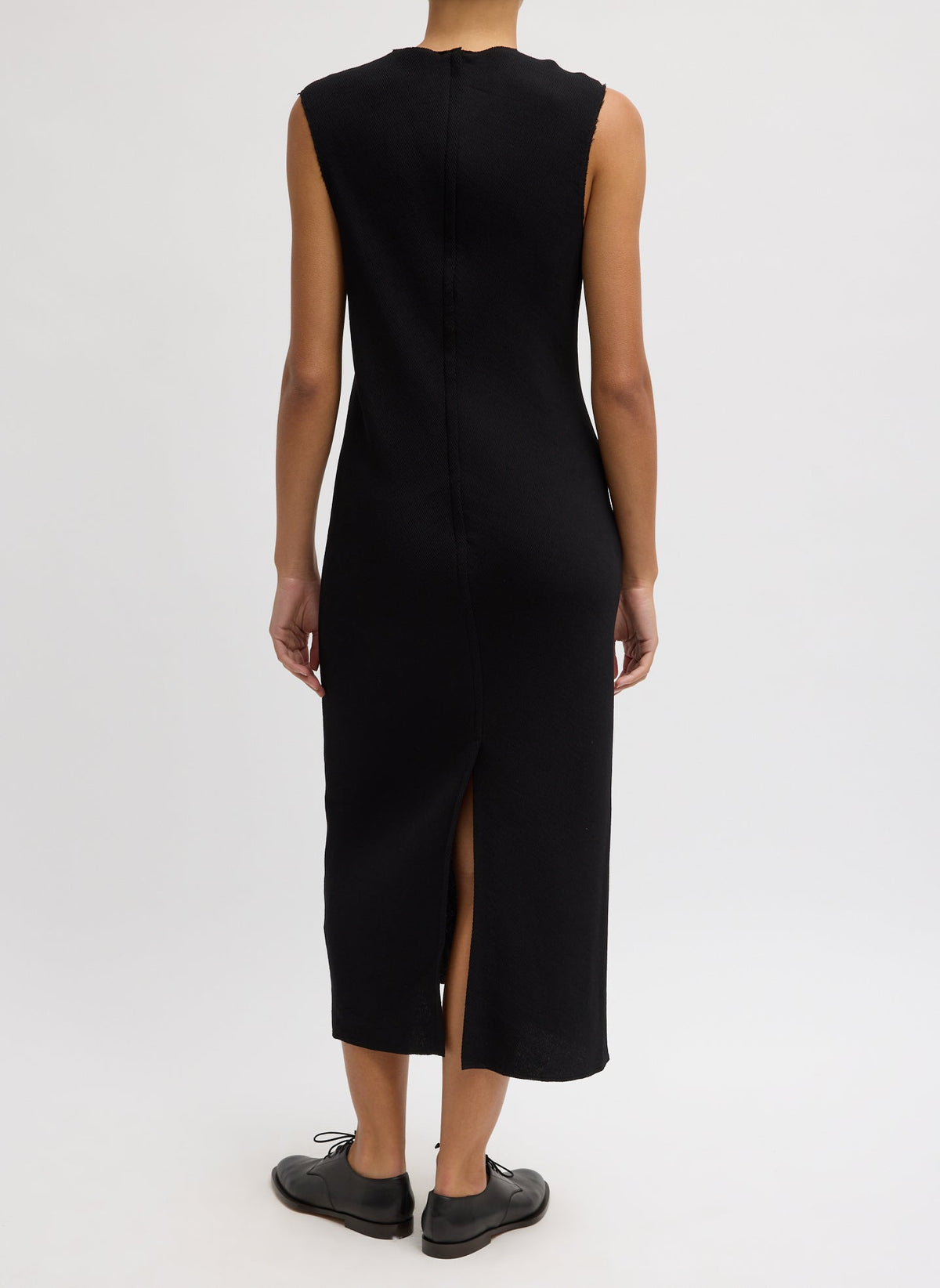 Viscose Plisse Sleeveless Bias Dress | Tibi Smart Buy