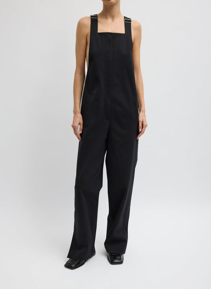 Compact Tech Knit Overalls | Tibi Trending