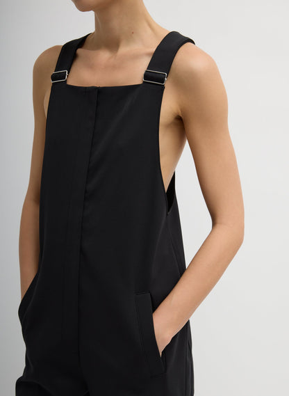 Compact Tech Knit Overalls | Tibi Trending
