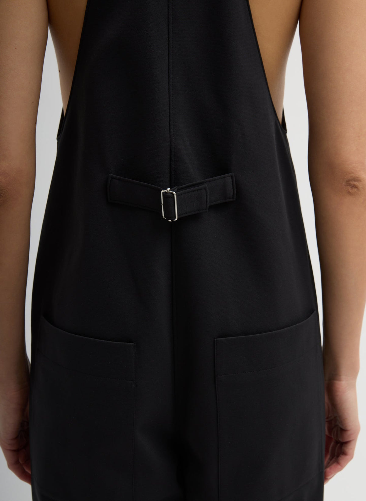Compact Tech Knit Overalls | Tibi Trending