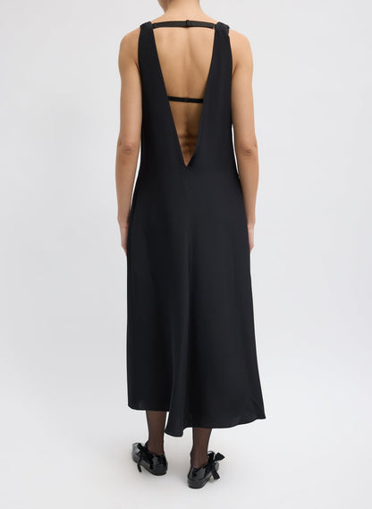 4-Ply Silk V-Neck Dress With Bra | Tibi Top Pick