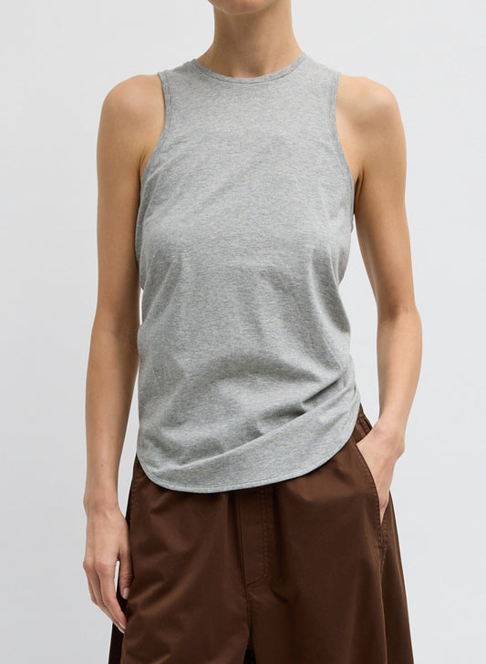 Shirred Back Tank | Tibi Everyday