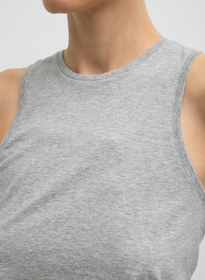 Shirred Back Tank | Tibi Everyday