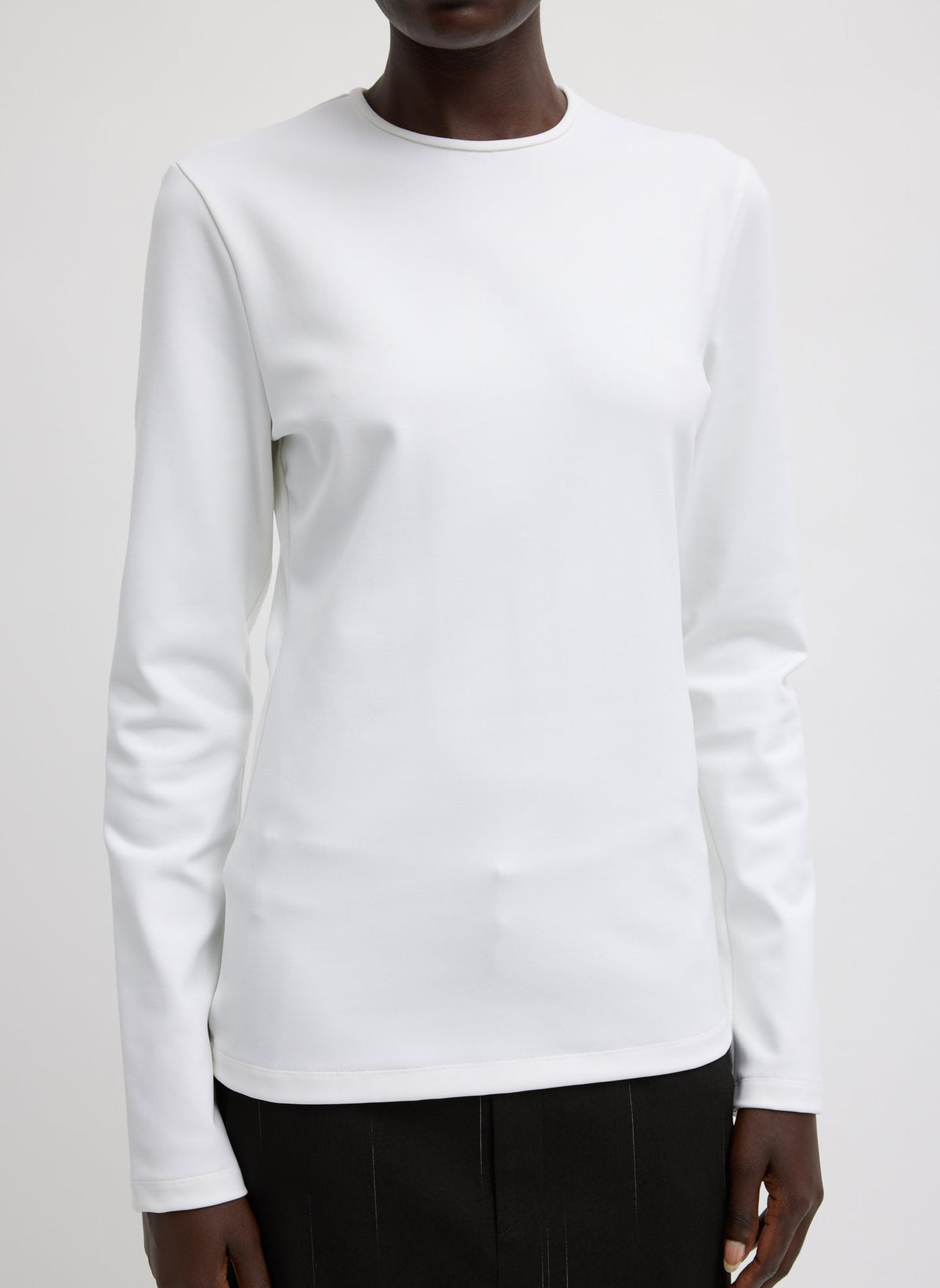 Compact Ultra Stretch Cut Out Back Top | Tibi Hot Sale