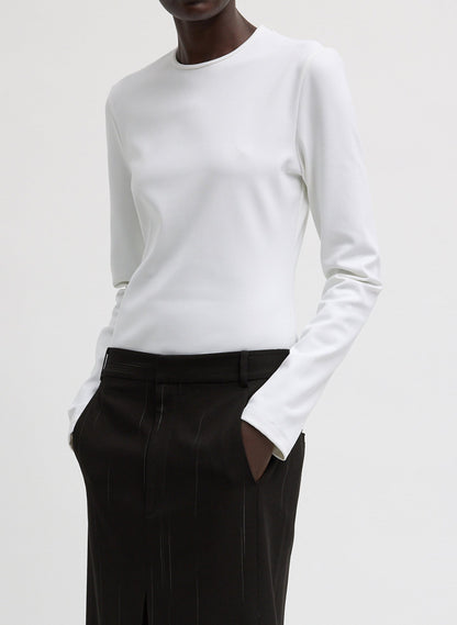 Compact Ultra Stretch Cut Out Back Top | Tibi Hot Sale