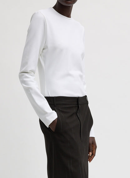 Compact Ultra Stretch Cut Out Back Top | Tibi Hot Sale