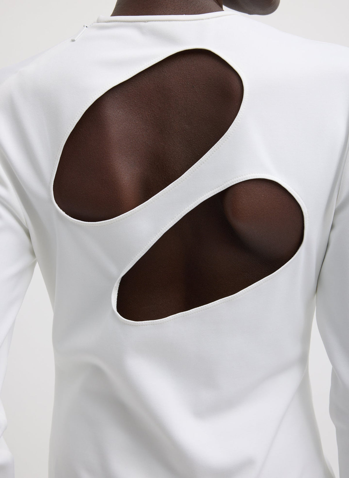 Compact Ultra Stretch Cut Out Back Top | Tibi Hot Sale