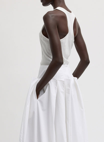 Crewneck Racerback Bodysuit | Tibi Best Price