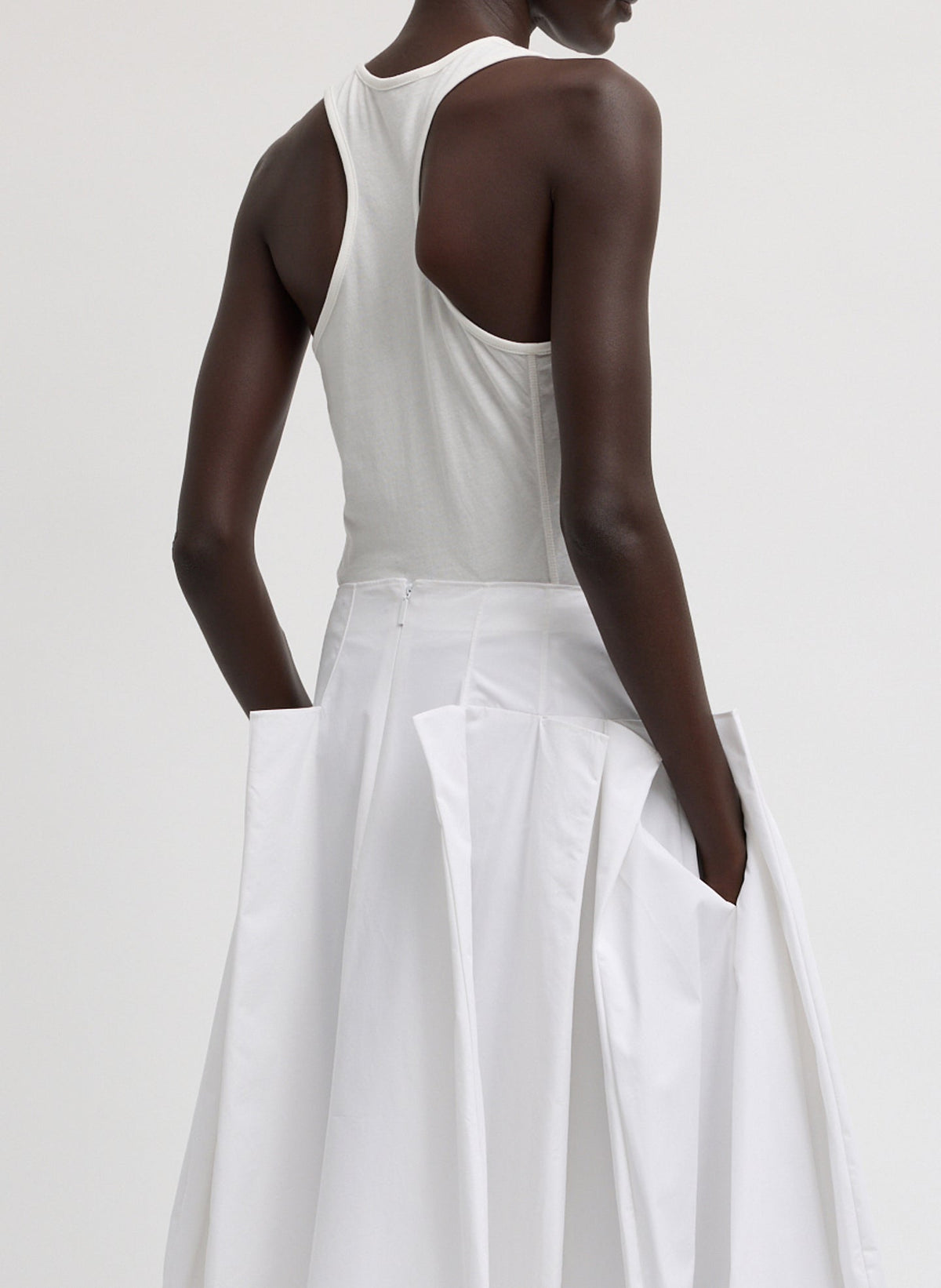 Crewneck Racerback Bodysuit | Tibi Best Price