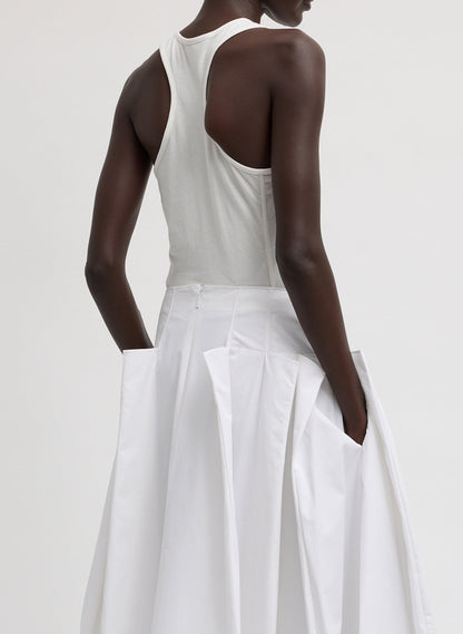 Crewneck Racerback Bodysuit | Tibi Best Price