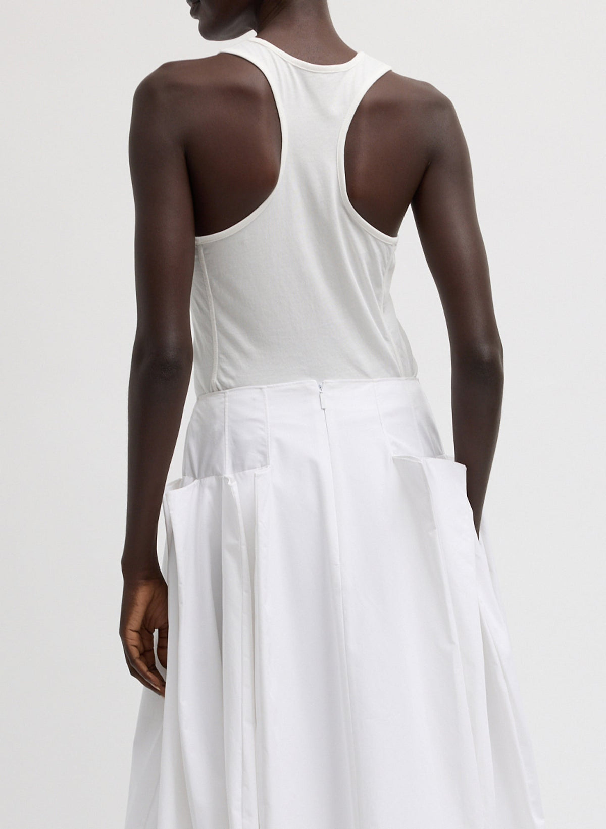 Crewneck Racerback Bodysuit | Tibi Best Price