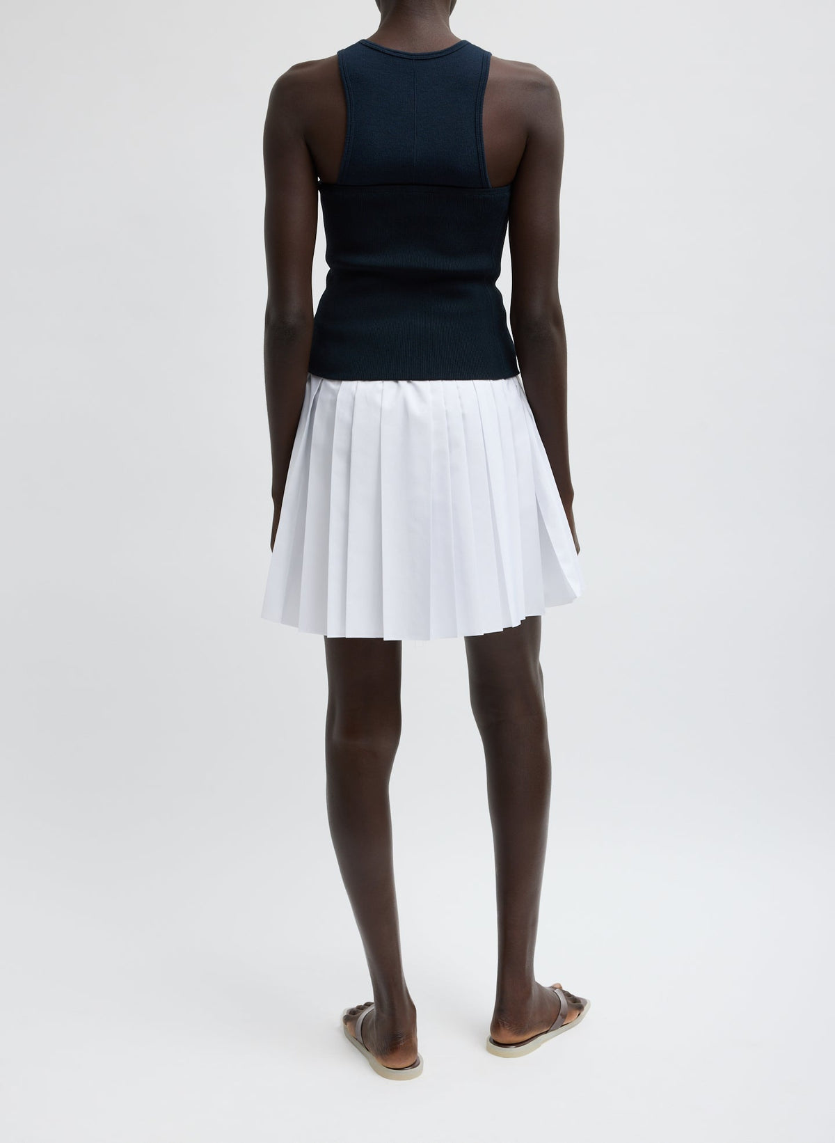 Summer Nylon Pull On Mini Skirt | Tibi Recommended