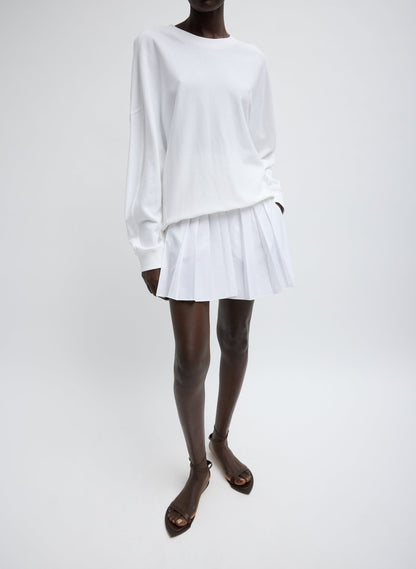 Summer Nylon Pull On Mini Skirt | Tibi Recommended