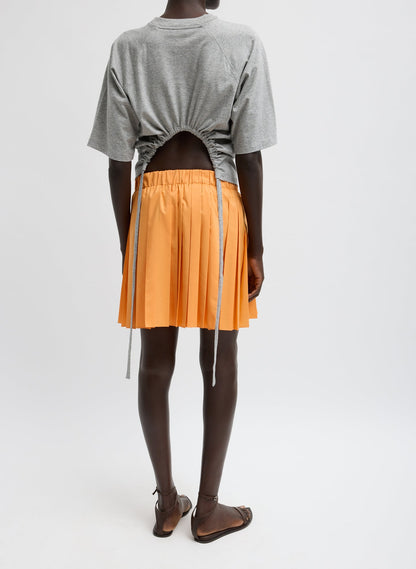 Summer Nylon Pull On Mini Skirt | Tibi Value