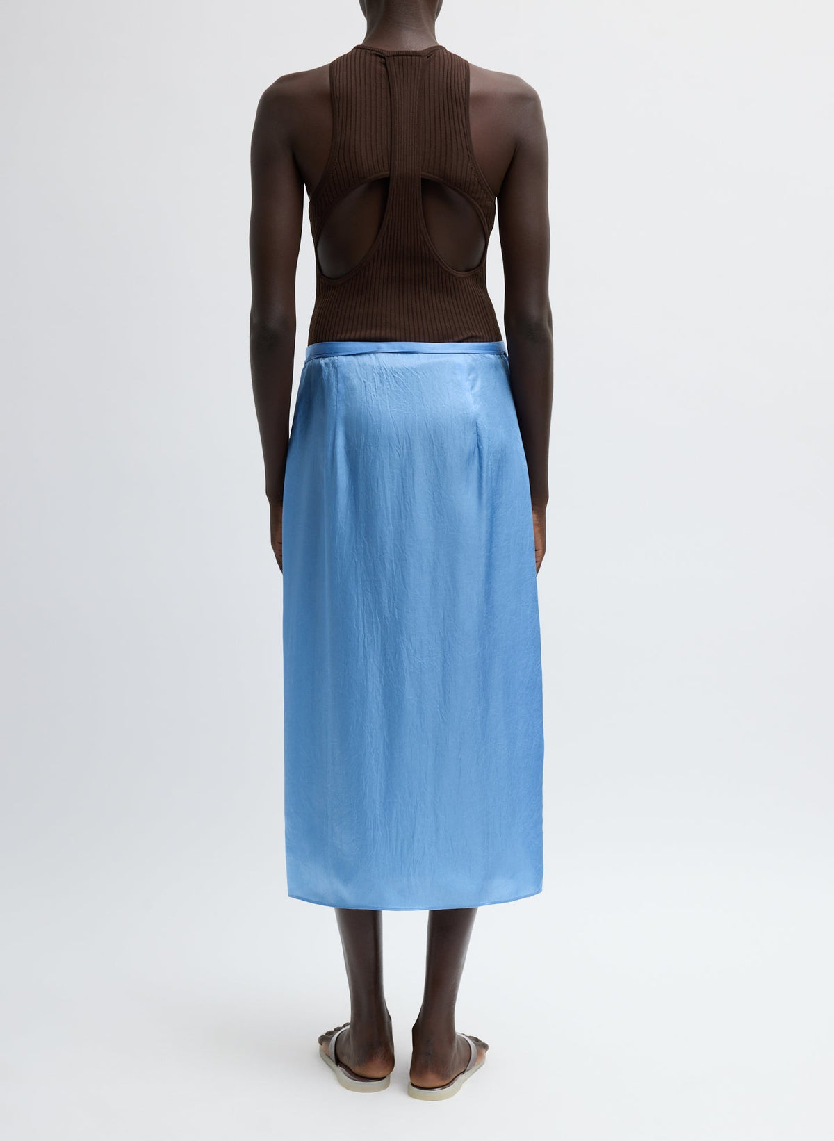 Summer Slip Wrap Skirt | Tibi Featured