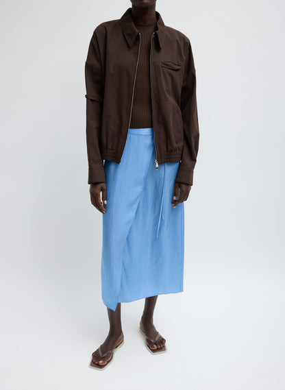 Summer Slip Wrap Skirt | Tibi Featured
