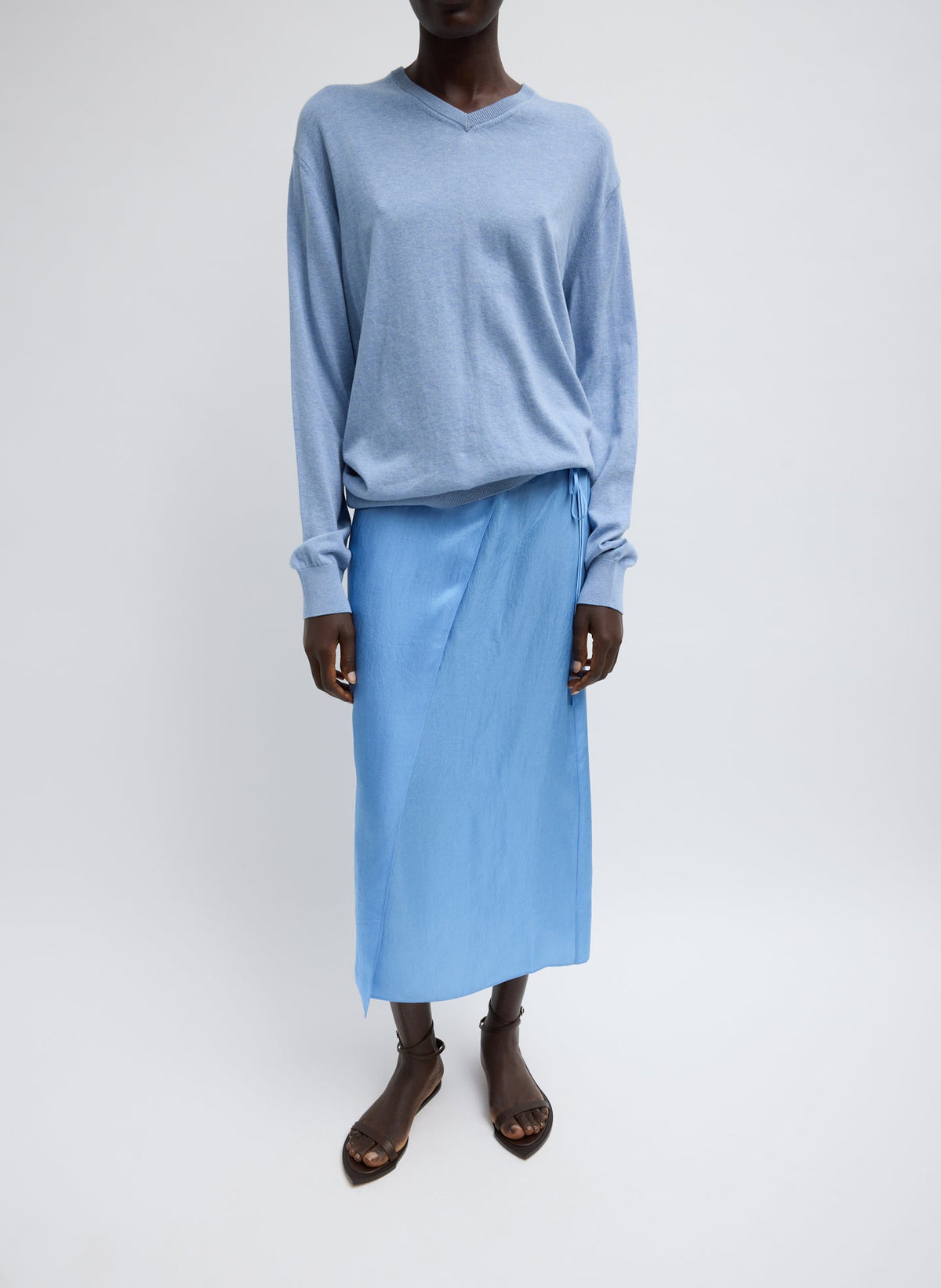 Summer Slip Wrap Skirt | Tibi Featured
